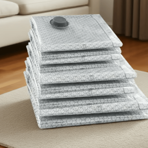 Cordless Travel Vacuum Storage Compression Bag Set