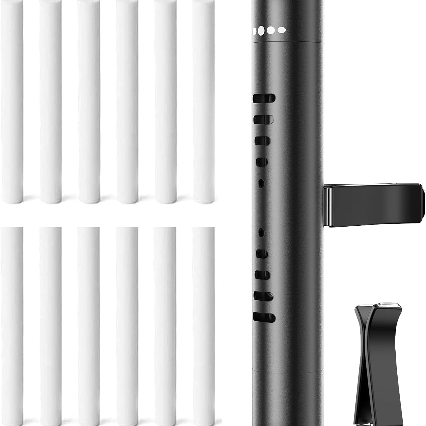 Black Vent Clip Car Diffuser (2Pcs)