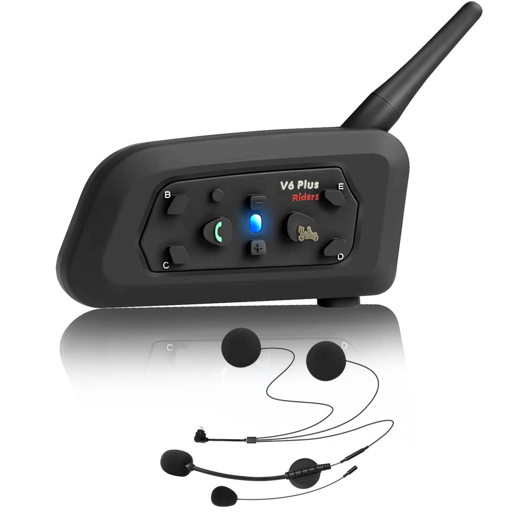 Motorcycle Intercom Headset Speakers – 1200m Bluetooth Motorcycle Helmet Communication System