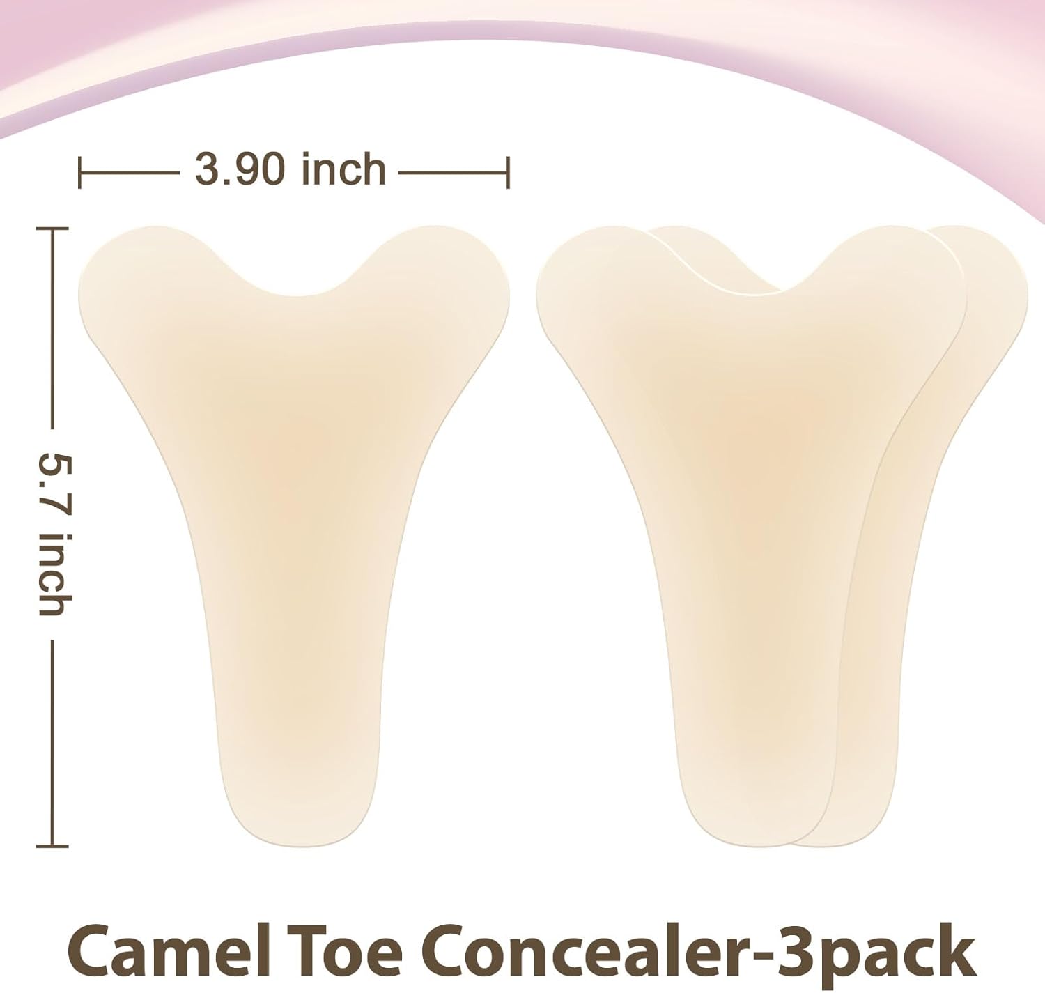 Reusable Seamless Concealer Inserts – Invisible Coverage for Tight Outfits 👗✨