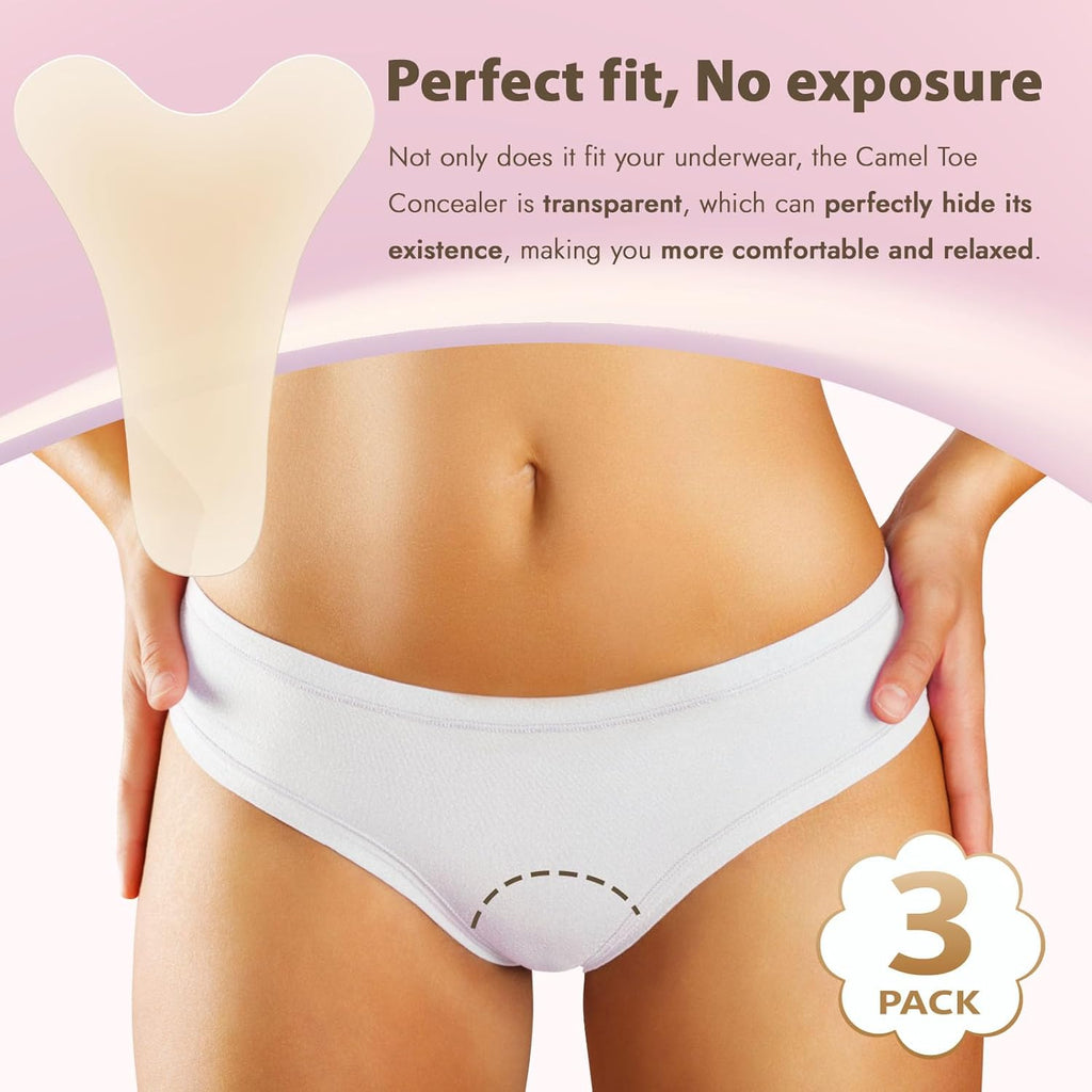 Reusable Seamless Concealer Inserts – Invisible Coverage for Tight Outfits 👗✨