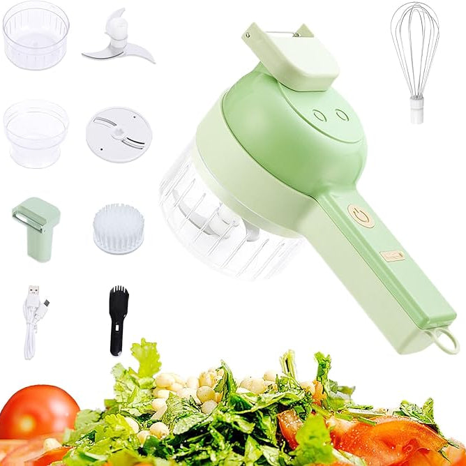 5-in-1 Electric Vegetable Chopper Set