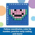 STEM Pixel Art Coding Challenge Toy for Kids