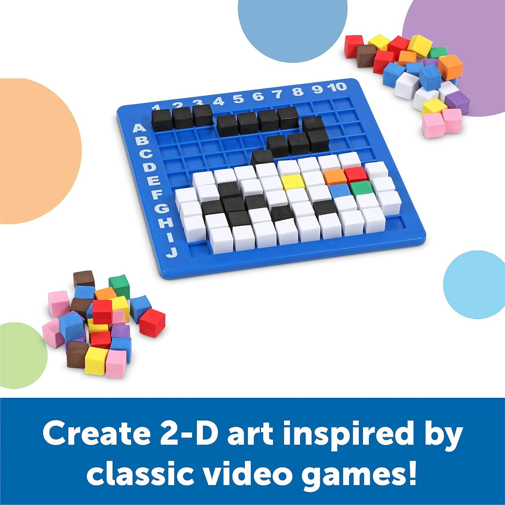 STEM Pixel Art Coding Challenge Toy for Kids