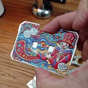 Zinc Alloy Dice EDC Fidget Toy – Mechanical Decompression Dice for Stress Relief