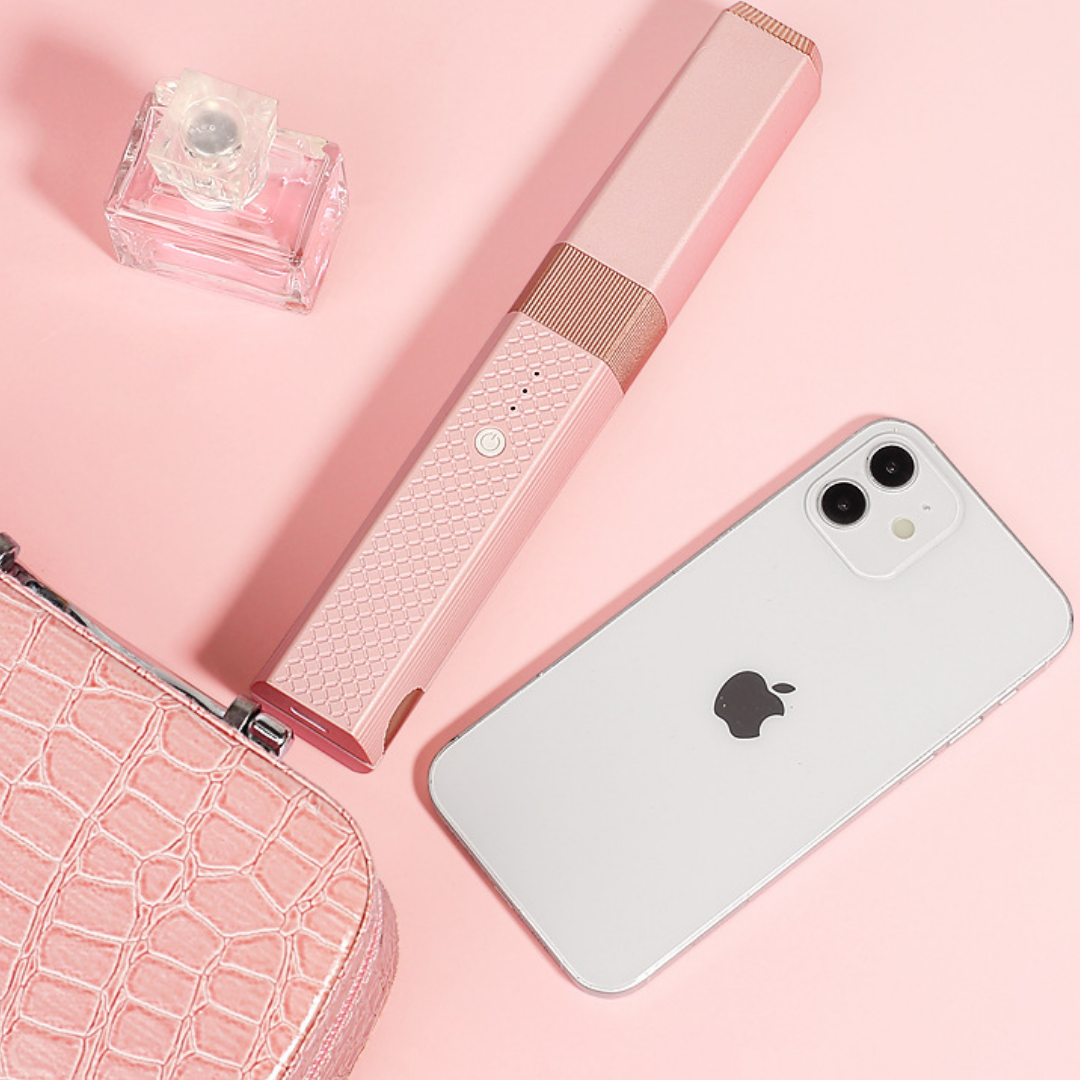 ✨ Pocket Hair Straightener: Compact Flat Iron for Smooth Styling Anywhere 💇‍♀️🔥