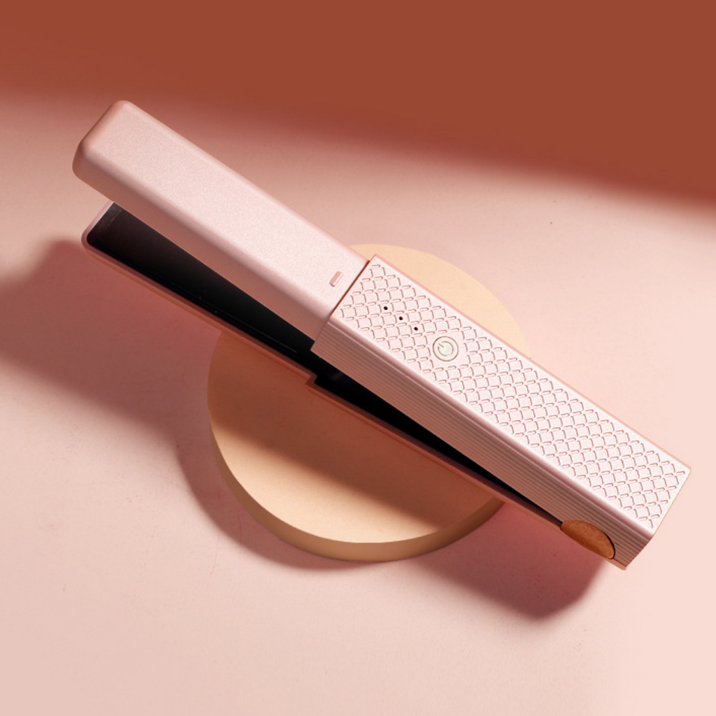 ✨ Pocket Hair Straightener: Compact Flat Iron for Smooth Styling Anywhere 💇‍♀️🔥