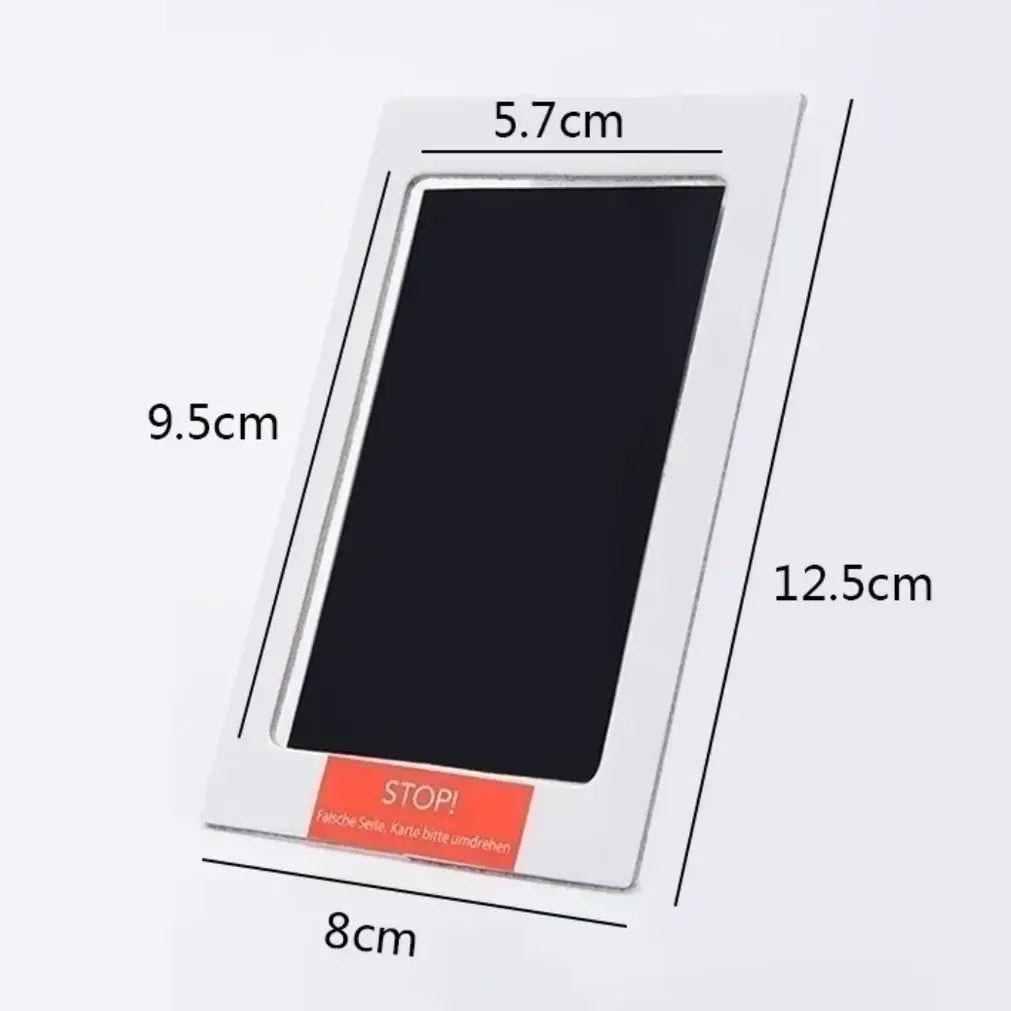 Personalized Baby Footprint Keepsake – Inkless Hand & Footprint Kit (A4)