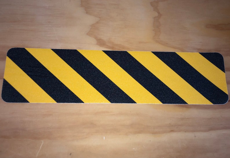 Non-Skid Panels | Anti-Slip Adhesive Cleat Treads | 24" long 6" wide | 5 Patterns | Strong Grip Tread Tape