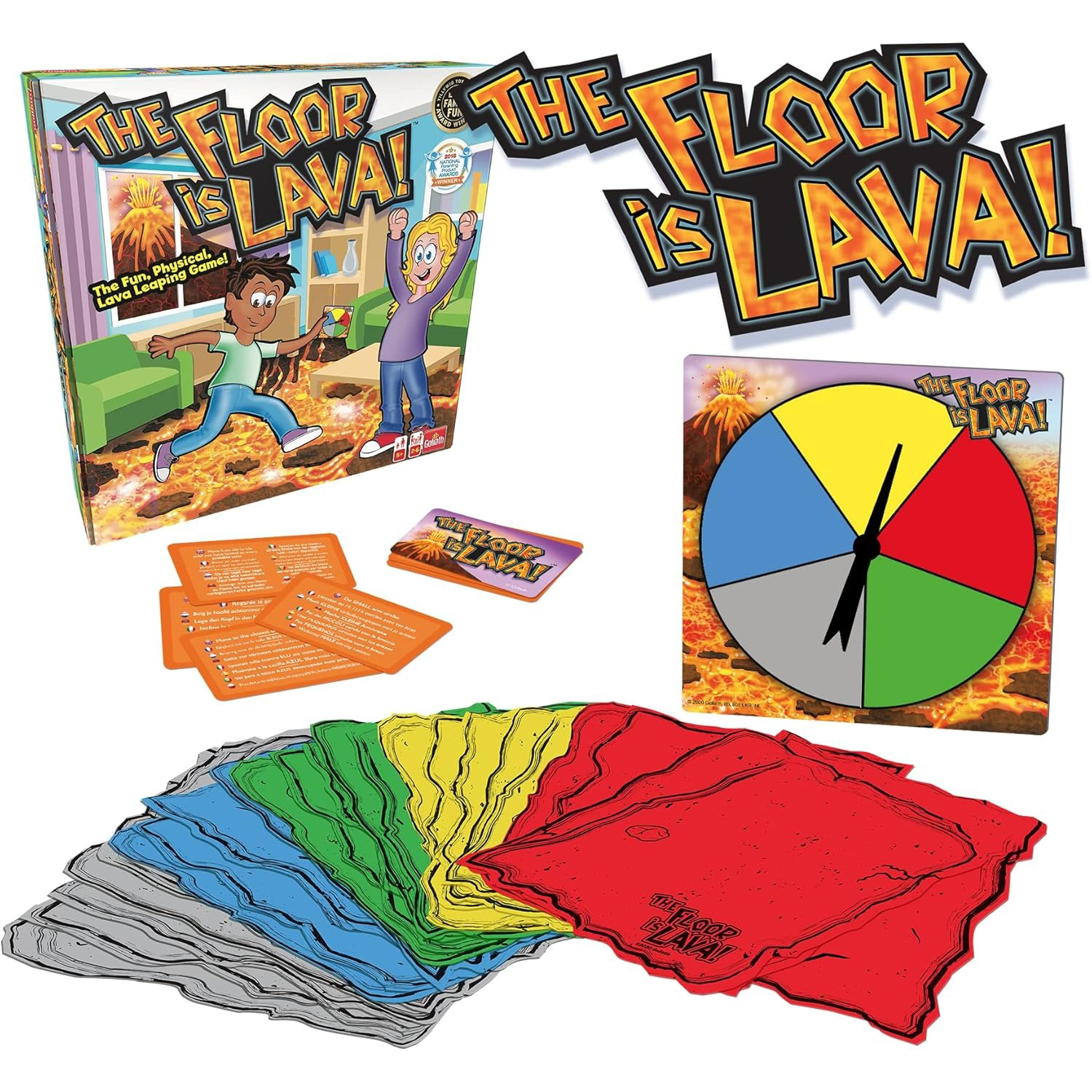 The Floor Is Lava Family Game – Interactive Jumping & Balance Game for Kids and Families