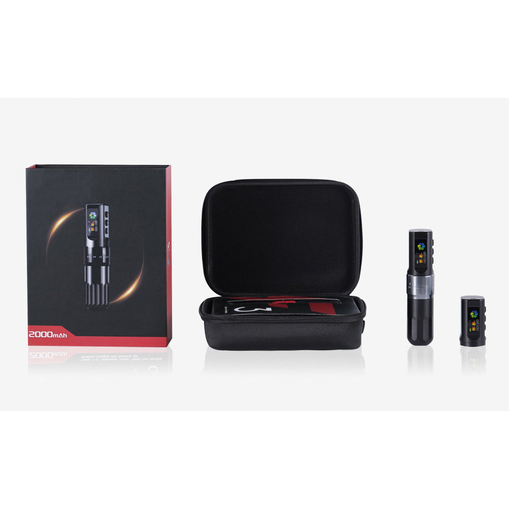 Adjustable Stroke Tattoo Pen Machine – 2.4mm to 4.2mm Stroke Length