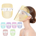 LED rechargeable 7-color facial mask beauty device
