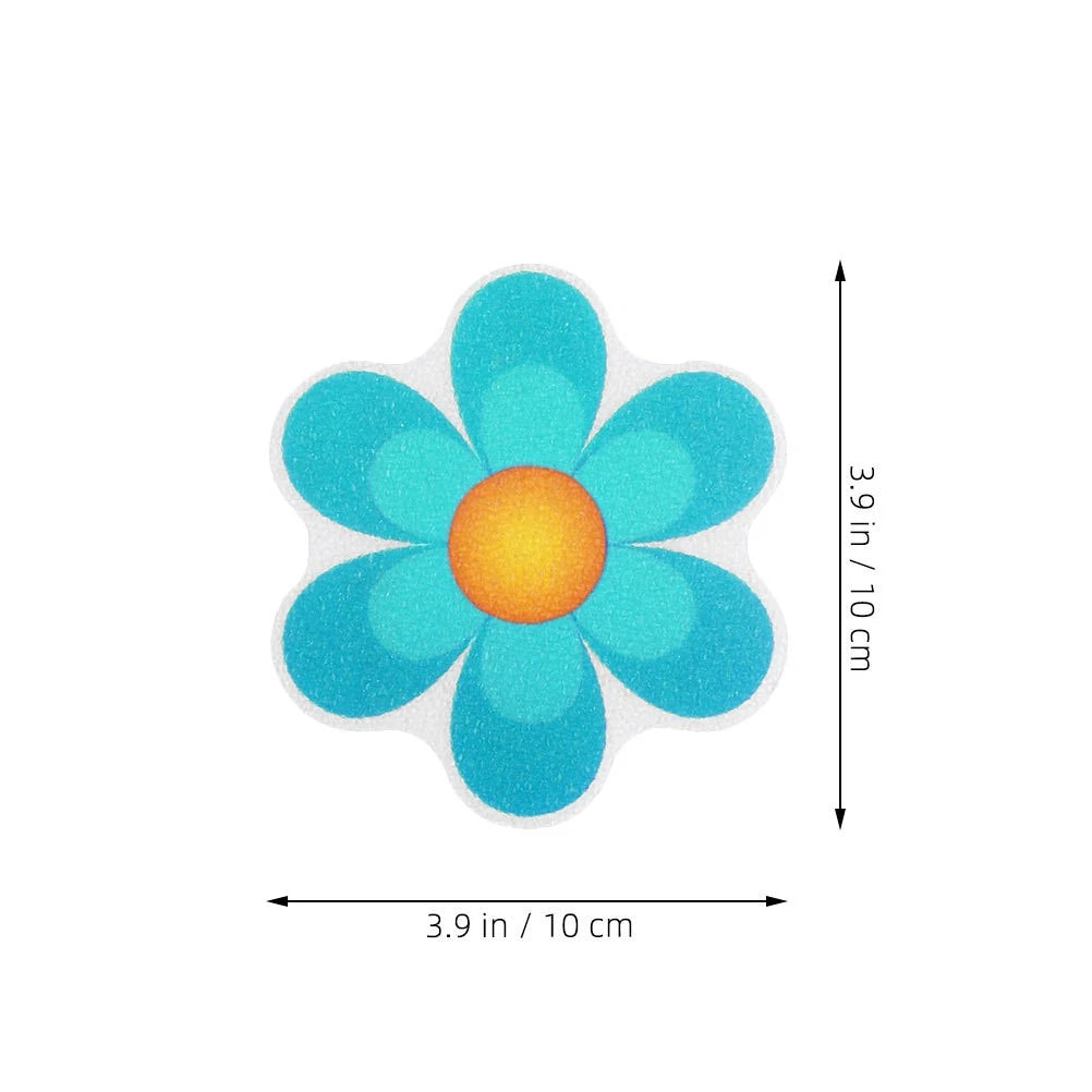 Safety Strip Bath Strips Non-slip Bathtub Stickers Flower Decals Anti-slip