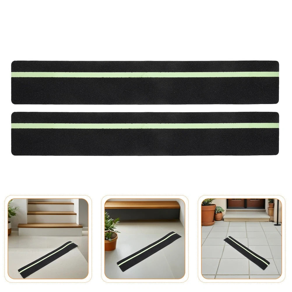 10pcs Non-Slip Stair Treads: Outdoor Stair Treads - 60-Grits Anti-Slip Step