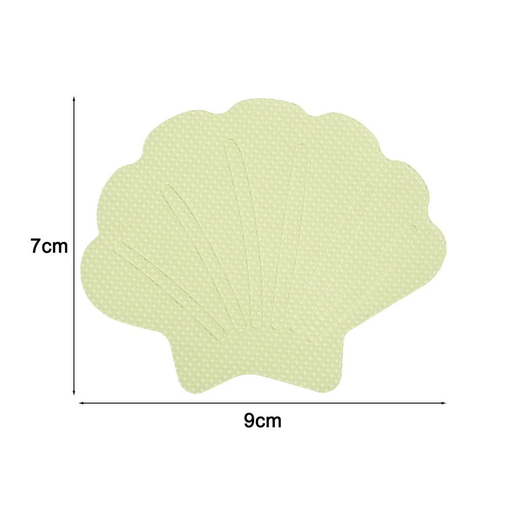 Shell Shape Non Slip Bath Stickers 12PCS for Bathroom and Kitchen Safety
