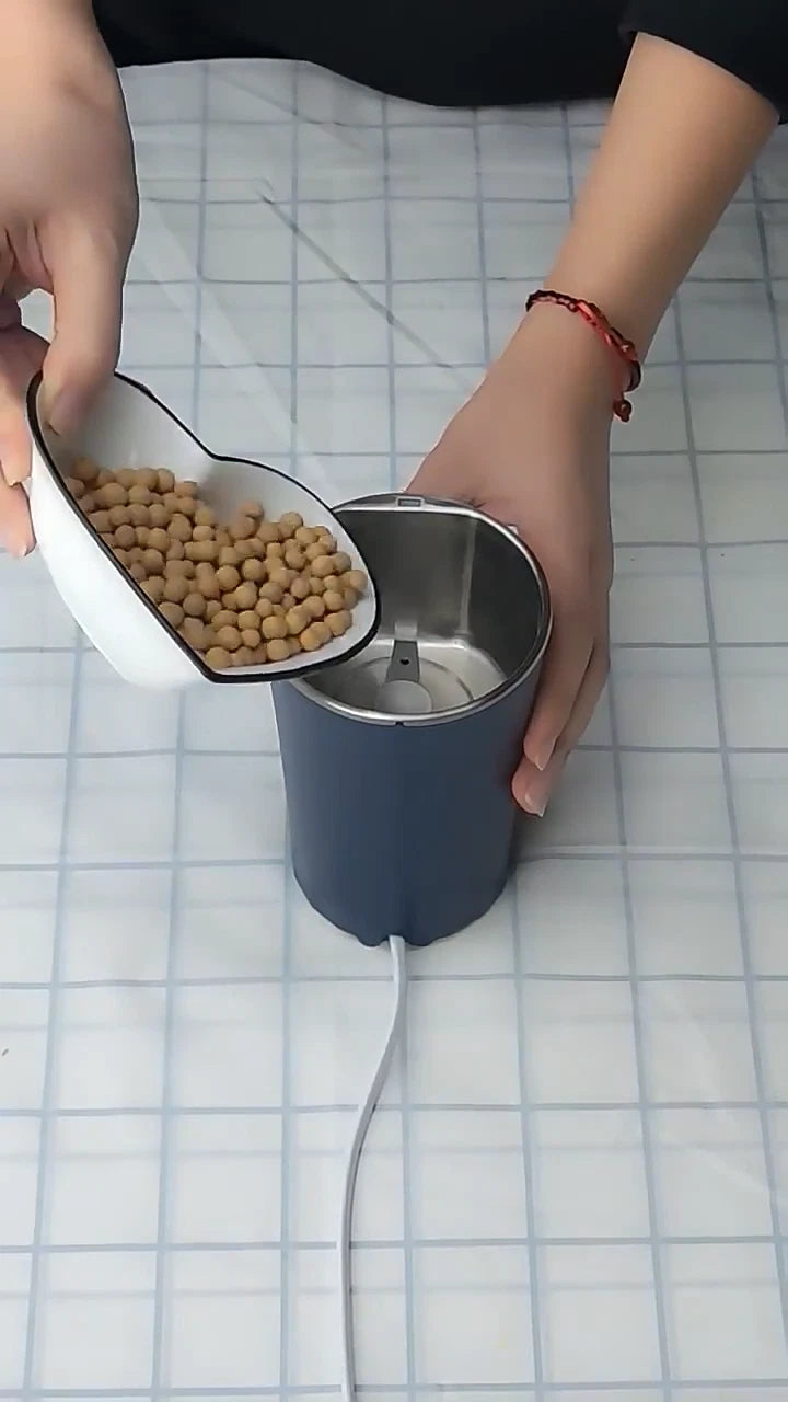 ⚡ Mini Stainless Steel Electric Coffee Grinder