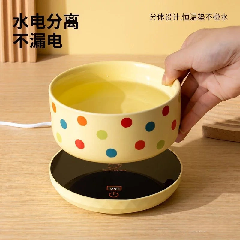 Smart Constant-Temperature Heated Cat Water Base | Safe, Silent & Cozy Hydration for Cats 🐾💧🌡️