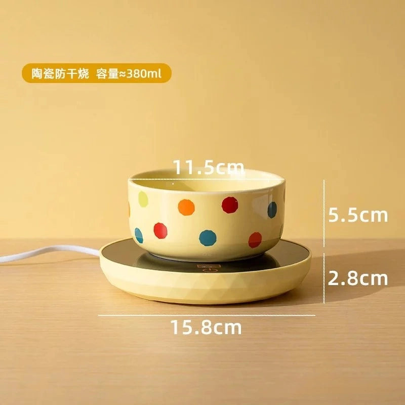 Smart Constant-Temperature Heated Cat Water Base | Safe, Silent & Cozy Hydration for Cats 🐾💧🌡️